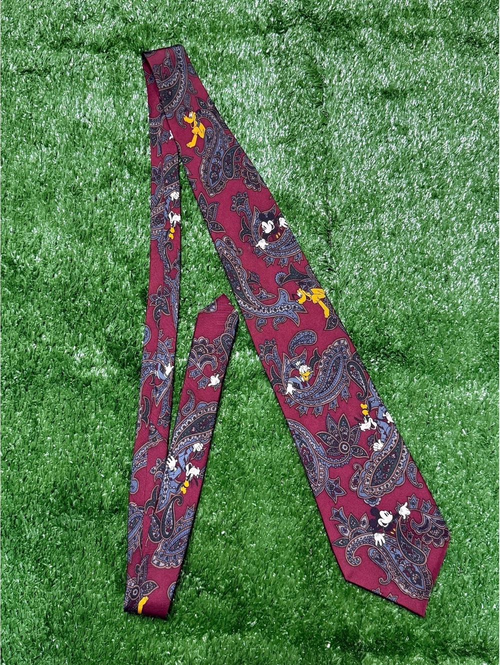 Vintage Disney 100% Silk NeckTie